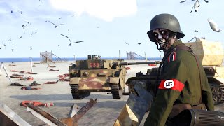 Z-Day from the Axis Perspective | Wehrmacht Soldiers Resist Zombies in Normandy - ARMA 3 MOVIE