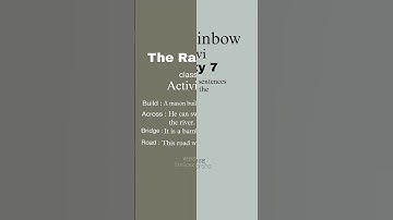 । Class vi - Activity 7 । Make  sentences ...। #smsparsha #class6 #textbooksolutions ।