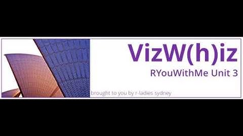 VizWhiz Lesson 3 Video 2 #RYouWithMe by R-Ladies Sydney