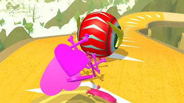 Action Balls: Gyrosphere Race SpeedRun Gameplay Level 529 to 530