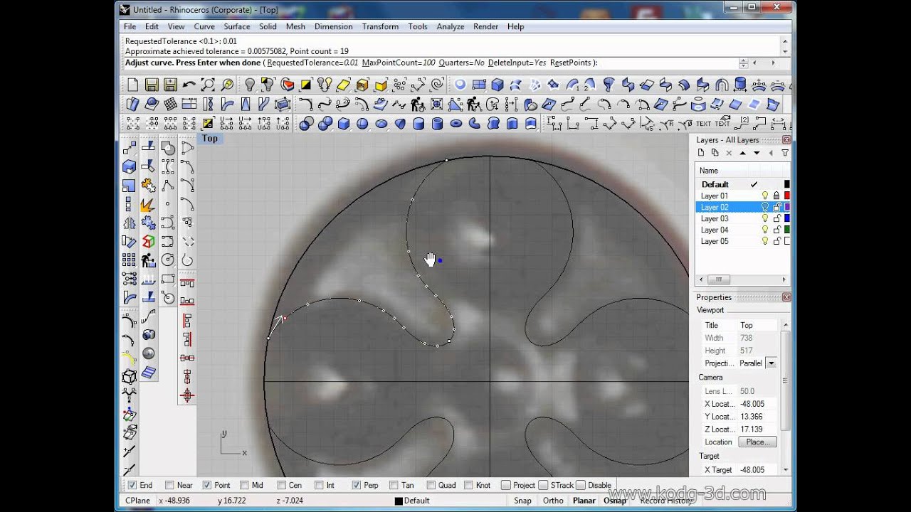 Basic Rhino modeling Genius MaxFire Minipad v2 | Part 2 of 2