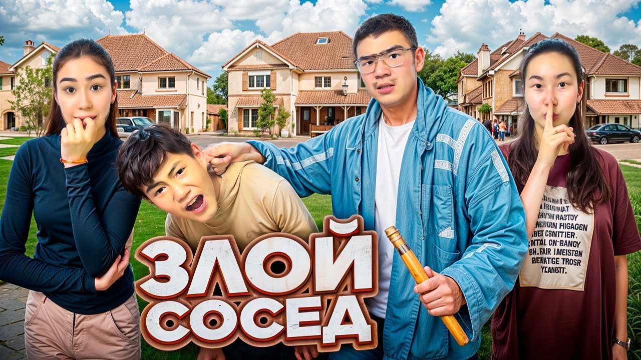 ЗЛОЙ СОСЕД😡🤬😱/ СОСЕДІМІЗ БІЗДІ ҰРДЫ😱 @ZappyCup @Ayauka_kk @meirzhantemirkhan09