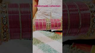 Bridesmaids collection @itskhushi234 #bridal Chura #chura collection #short #shortvideo #shortsfeed