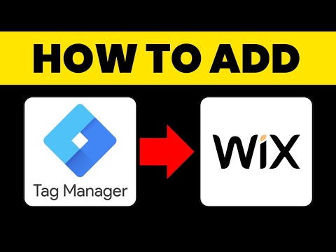 How to Add Google Tag Manager Code in Wix | Setup Google Tag Manager to Wix (FULL 2025 GUIDE)
