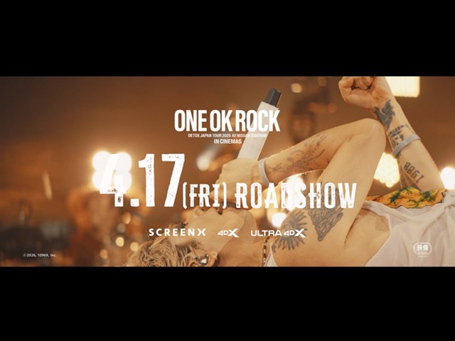 Japan Trailer #1-  ONE OK ROCK DETOX JAPAN TOUR 2025 AT NISSAN STADIUM IN CINEMAS