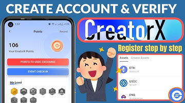 CreatorX Project | How to Register & Verify Account (Full Step by Step Guide)