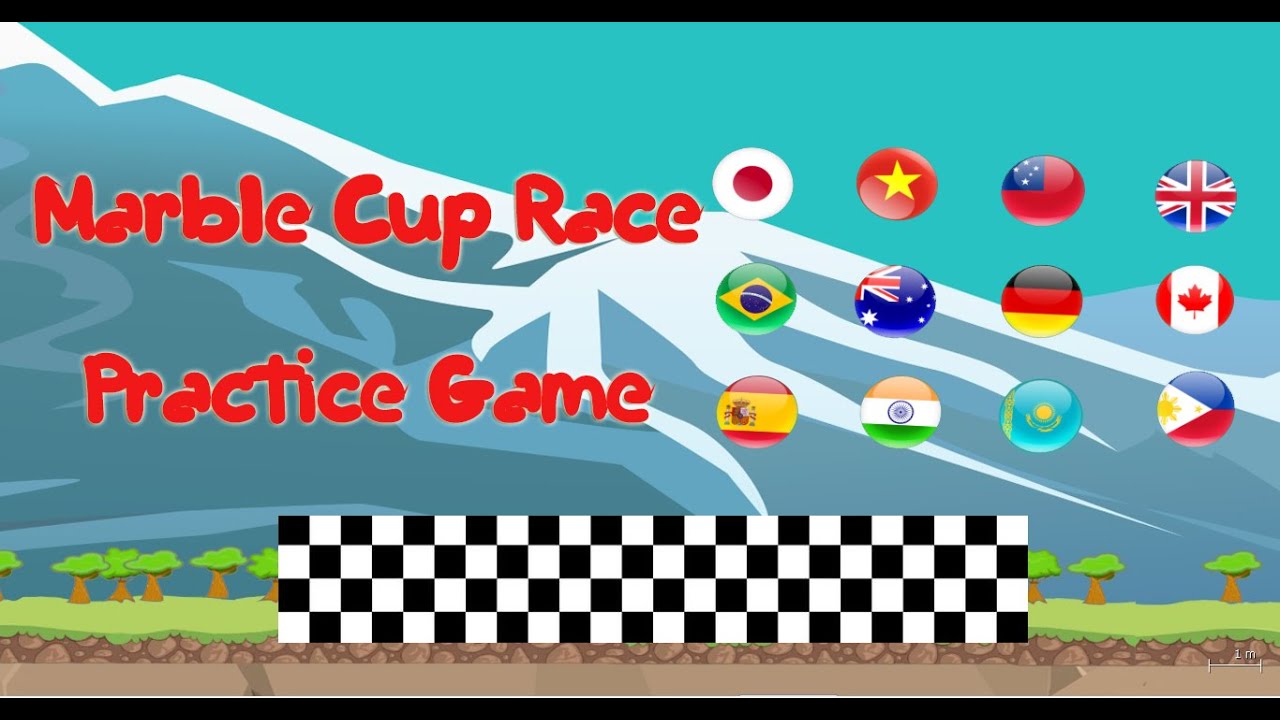Marble Cup Race Practice Game Dazed Eyes YouTube