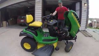 John Deere S240 Lawn mower bypass