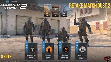 💣 Dust 2 Retake Battle ⚔️ | Counter Side vs T-Side | CS2 Full Match