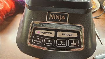 Ninja blender blinking power light (how to fix)