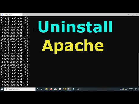 How to Uninstall Apache on CentOS 8 RHEL 8