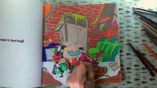 Download Color With Me Episode 26 The Splat Coloring The 90s Nickelodeon Time Lapse Prismacolor Youtube