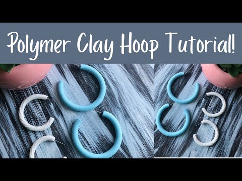 POLYMER CLAY HOOP