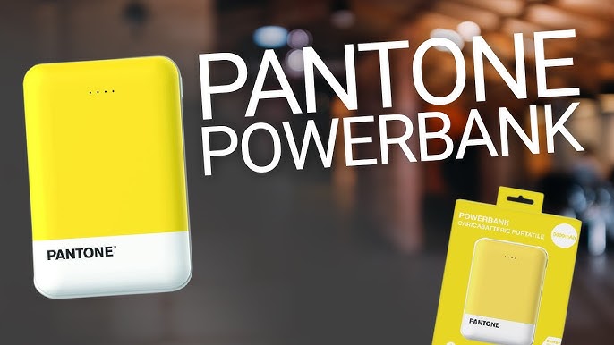 Tempo  Pantone power bank portable battery 