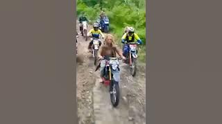 KESERUAN habib Bahar bin smith naik motor trail