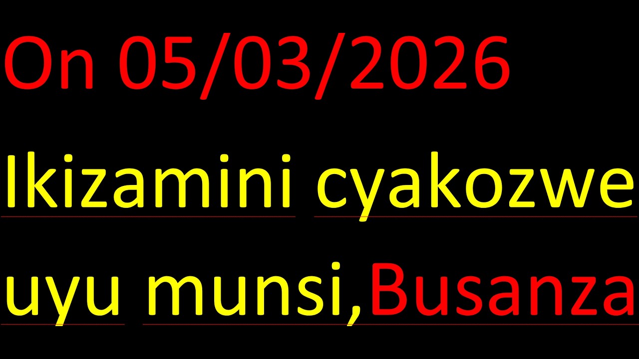 05 03🚨AMATEGEKO Y’UMUHANDA🚨IBIBAZO N’IBISUBIZO🚨🚔🚨BY’IKIZAMI CYA PROVISOIR  CYAKOZWE UY MUNSI 2026