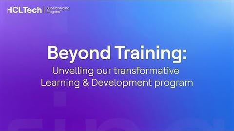 Discover growth through learning with HCLTech | #FindYourSpark