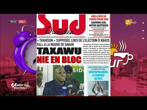 Revue des titres du 28 Août 2024– avec Babacar Tambédou – Matin Bonheur