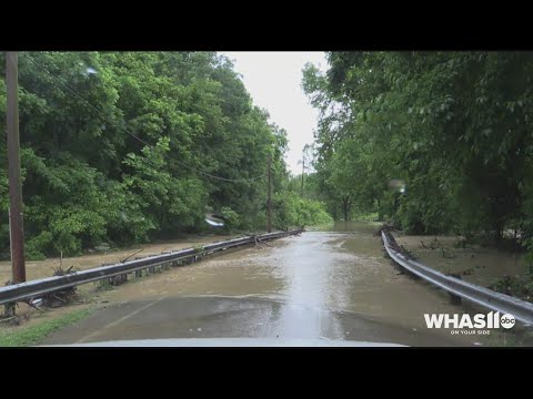 RAW: Flooding in Washington County, Kentucky - YouTube