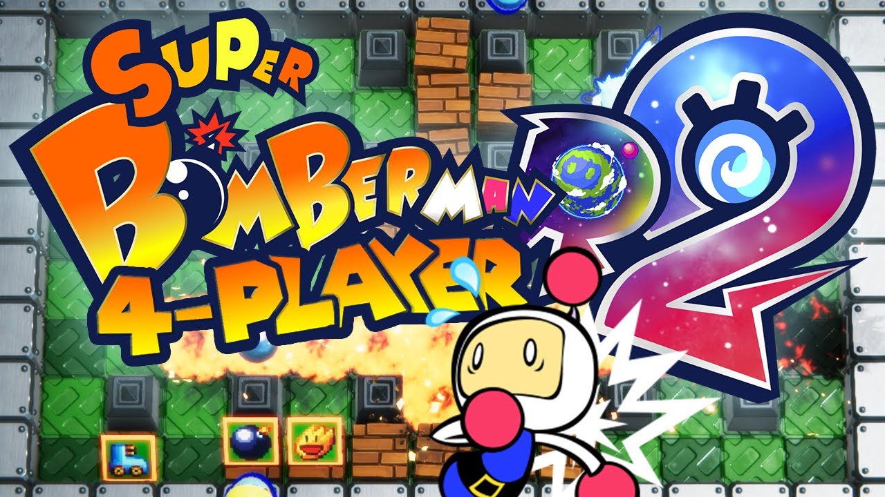 Super Bomberman R 4-Player Gameplay (Nintendo Switch) 