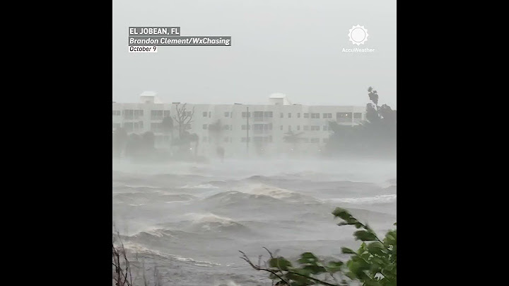 Storm Surge from Hurricane Milton Inundates Florida Coast