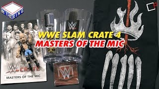 Wwe Slam Crate 4 Masters Of The Mic Unboxing