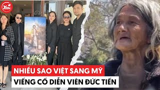 Ca sĩ Kim Ngân xuất hiện tại nơi chôn cất Đức Tiến, nhiều sao Việt bay sang Mỹ đưa tiễn