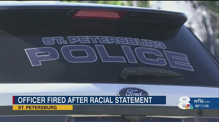 St. Petersburg officer terminated for racially insensitive comment, police say