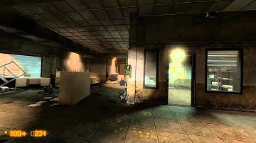 Black Mesa - How to be pro with Laser Mines, Popcans, crowbar, and big machine guns!