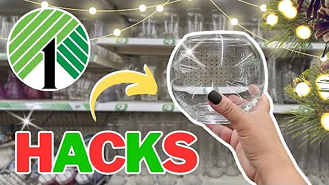 GENIUS 🤯 Dollar Tree DIY Crafts Using Glass Ware | Christmas DIY Crafts