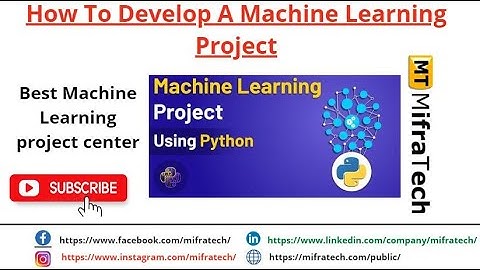 How To Develop A Machine Learning Project  ( House Price Prediction) - Mifratech#bestMLprojects