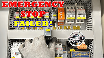 Why Emergency Stop Testing Matters? Faulty Off-Delay Timer Found & Fixed ETO Troubleshooting #Probed