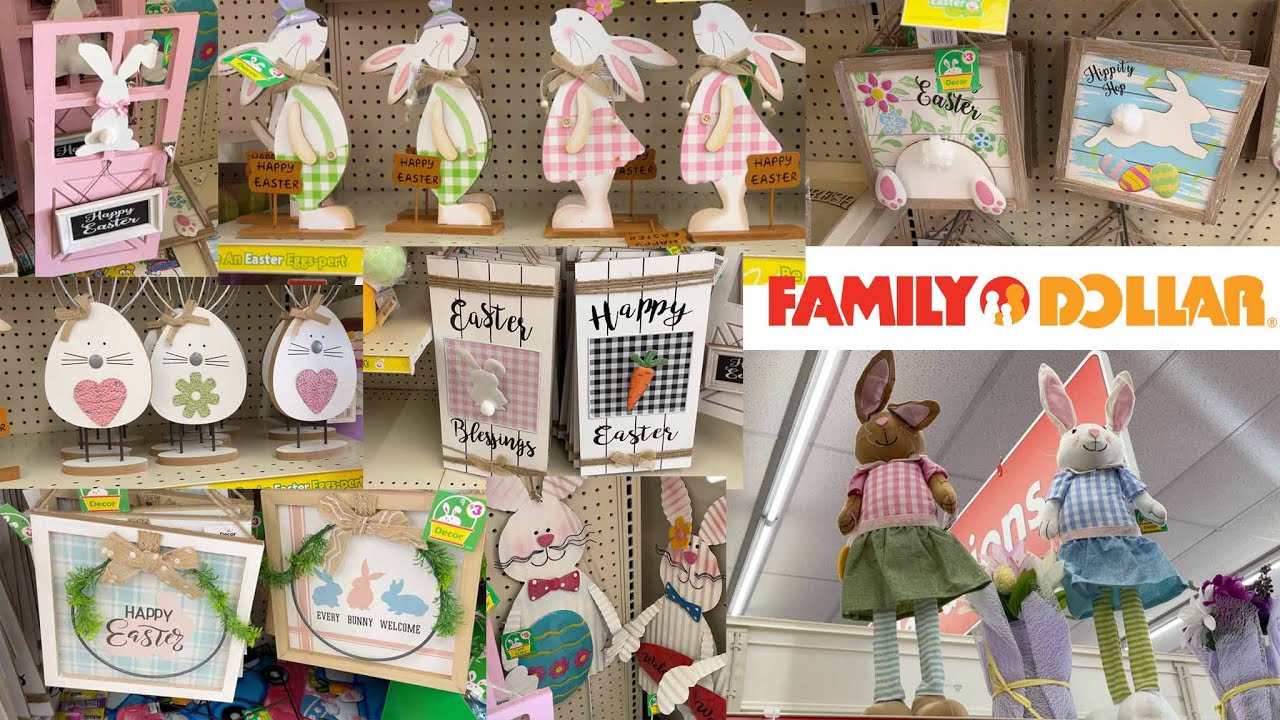 Family Dollar Easter 🐰 2022 Finds YouTube