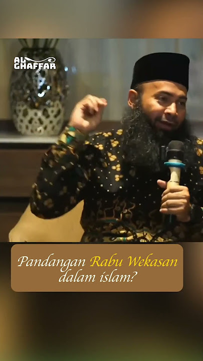 Pandangan Rabu Wekasan dalam islam | Dr. Syafiq Riza Hasan Basalamah, Lc., M.A.