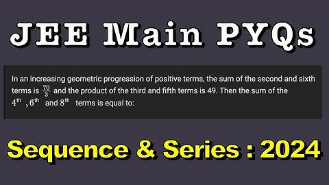 In an increasing geometric progression of positive terms, the sum of the second and sixth terms is