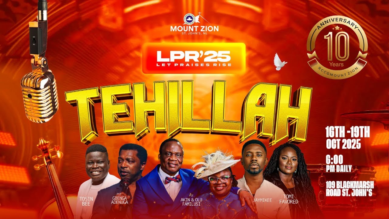 LET PRAISES RISE DAY 2 || OCTOBER 17TH 2025 || RCCG MOUNT ZION ST. JOHN ...