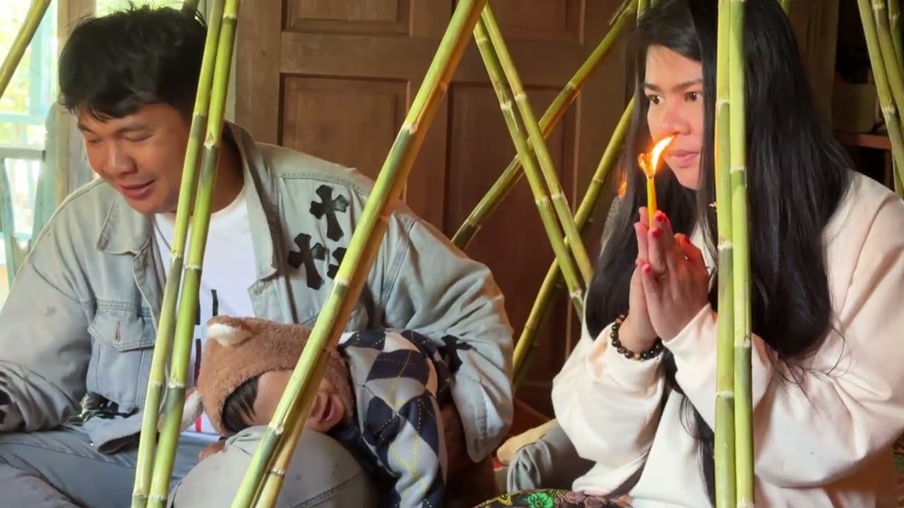 31 January 2026 สวดชาตาพระภิกษุยี่ วัดหนองตอง ฟร้อมด้วยพ่อแม่พี่น้อง แะ้วควาบคลัว