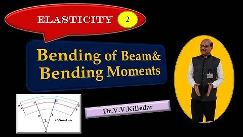 Elasticity : Bending of beam