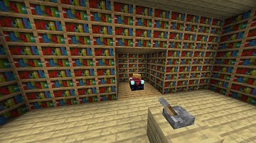 [MCPE] Fastest flush 3x3 hidden enchanting table (coming soon!)