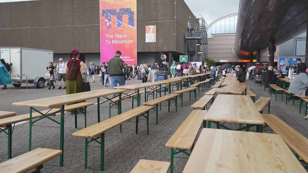 Dokomi in Düsseldorf 2025 im I. II. und III. Filmteil. (Teil 2) | 4K UHD 60fps |