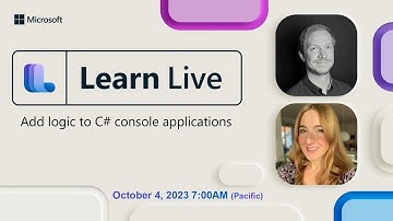 Learn Live - Add logic to C# console applications