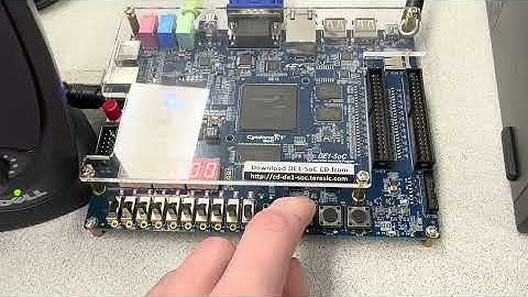 FPGA Piano Tiles Button Mechanics Demonstration ECE287