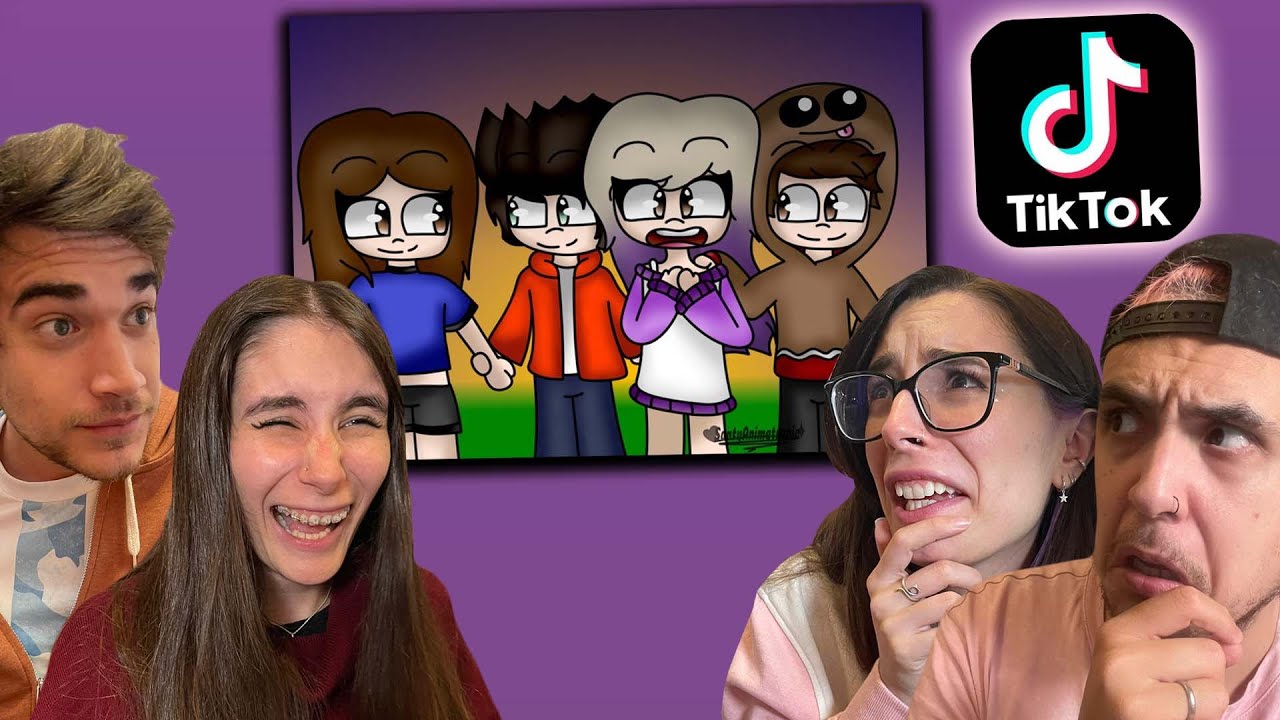 REACCIONANDO A TIK TOKS DEL TEAM ANORMAL JUNTOS!! LYNA, CHOCOBLOX, MELINA Y AUGUS TIK TOK
