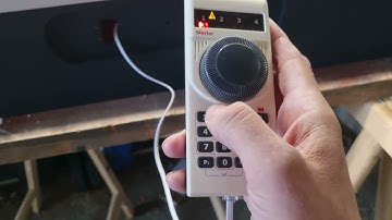 Test run on the micro layout "Vernon, CA" with the Lenz starter set handheld in sight.