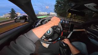 POV SLIDING MY 575HP BMW M4 AT 3 A.M. ‼️