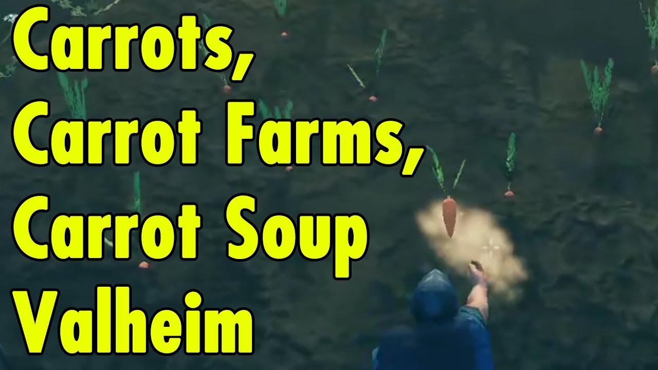 Carrots, Carrot Farms and Carrot Soup in Valheim YouTube