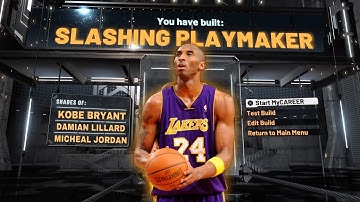 *NEW* BEST NBA 2K21 KOBE BUILD "BLACK MAMBA" - SLASHING PLAYMAKER