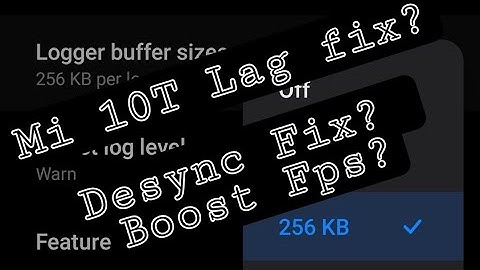 Mi 10T lag and Desync Fix|Miui 12.5.8|