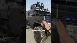 We went off-roading in a custom SWAT police vehicle 😱🤫