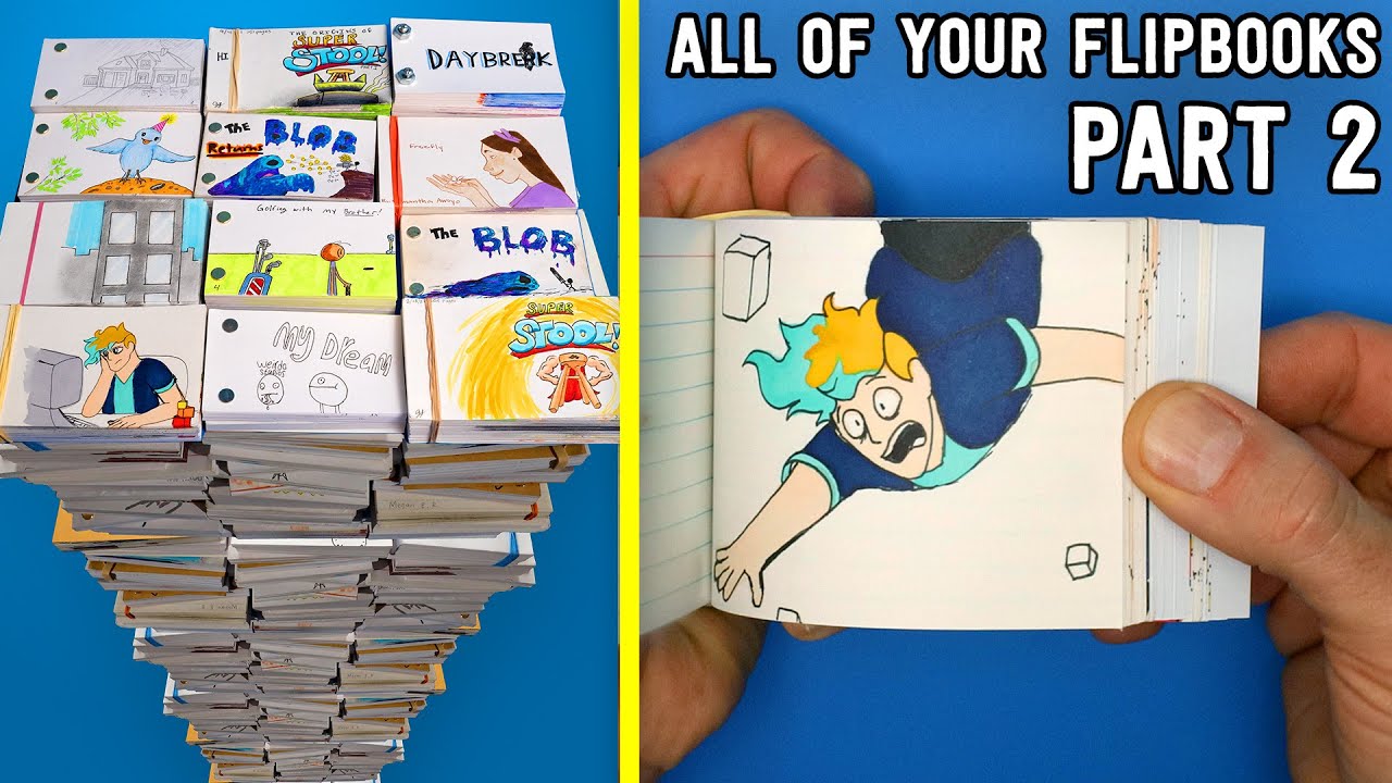 Flipbooks I made as a kid 
